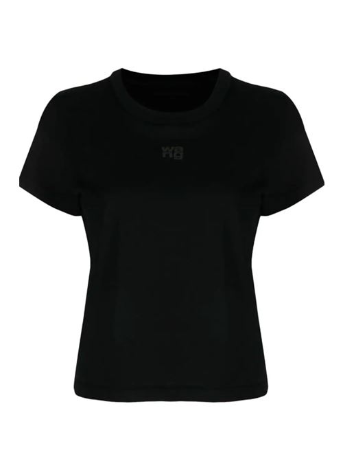 T-shirt con logo ALEXANDER WANG | 4CC3221358001